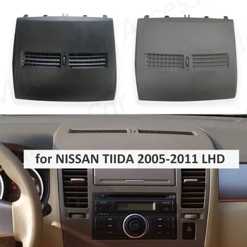 Avto Finisher-Instrument Plošča Pokrov za Nissan Tiida 2005 - 2011 Sprednji Plošči Sredini klimatska Naprava Vtičnico Odprtine Pokrova Lupini