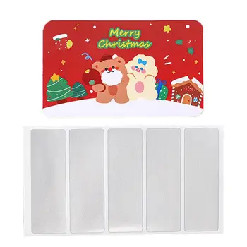 Prazno Božič Scratch Off Kartico Creative DIY Scratch Off Kartice, Lepe Božične Dodatke Smešno Stranka Potrebščine Za Počitnice