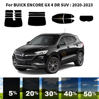 Precut nanoceramics avto UV Okno Odtenek Komplet Avtomobilsko Okno Film Za BUICK ENCORE GX 4 DR SUV 2020-2023